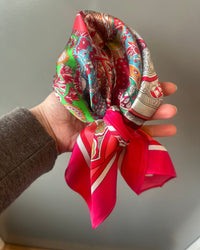 Leas Verden Skjerf Pink dream Leas Verden- Silkeskjerf 53 x 53 cm kunstkolonialen