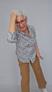 Lundgaard Bluse Lundgaard- Bluse m/print kunstkolonialen