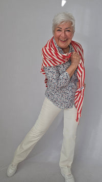 Lundgaard Bluse Lundgaard- Bluse m/print kunstkolonialen