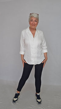 Lundgaard Bluse Lundgaard- Bluse med 3/4 arm kunstkolonialen