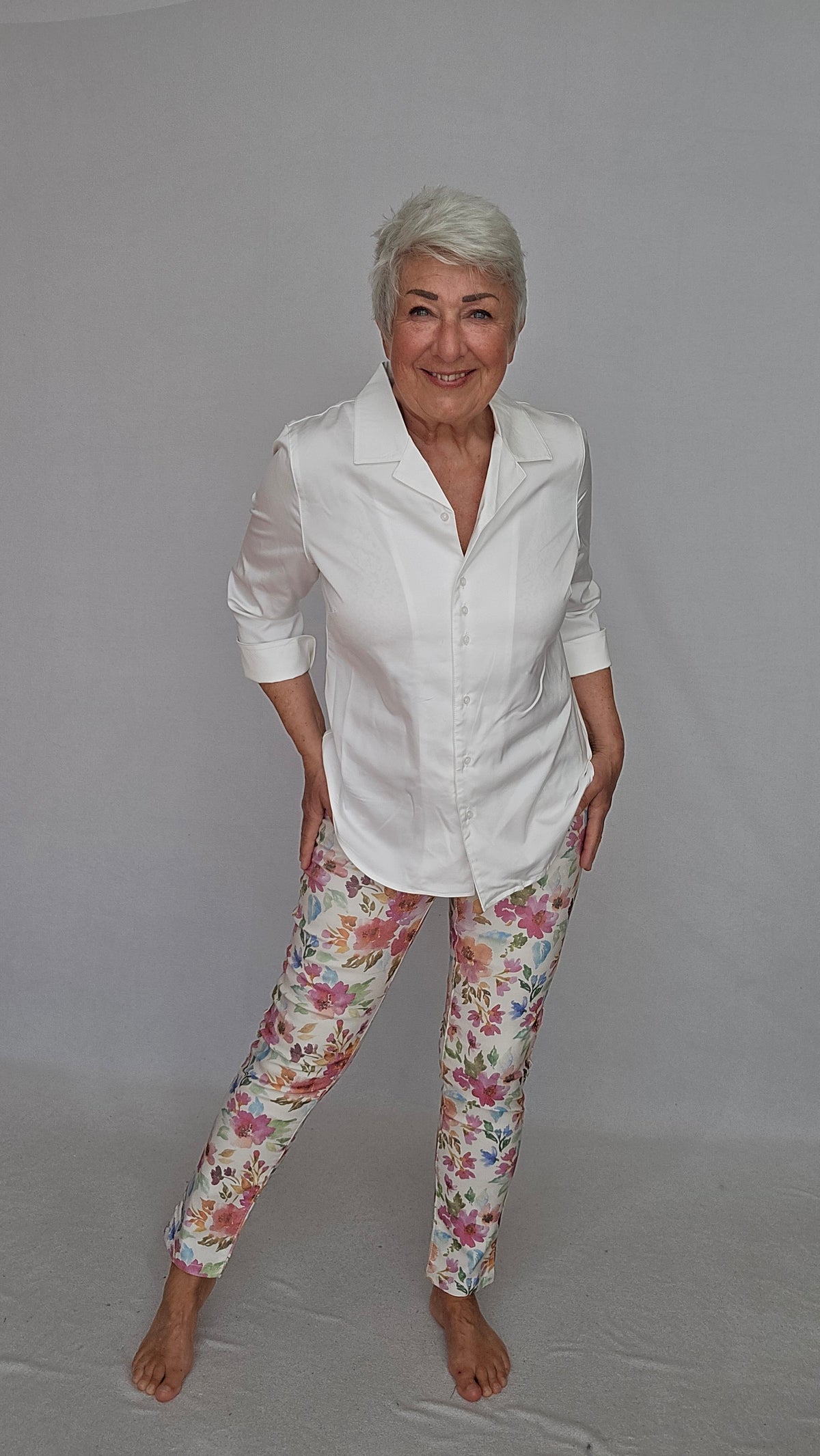 Lundgaard Bluse Lundgaard- Bluse med 3/4 arm kunstkolonialen