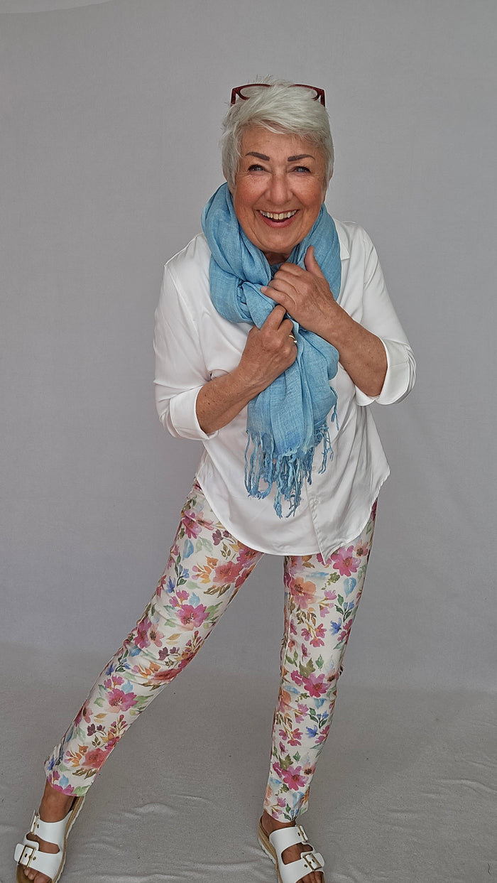 Lundgaard Bluse Lundgaard- Bluse med 3/4 arm kunstkolonialen