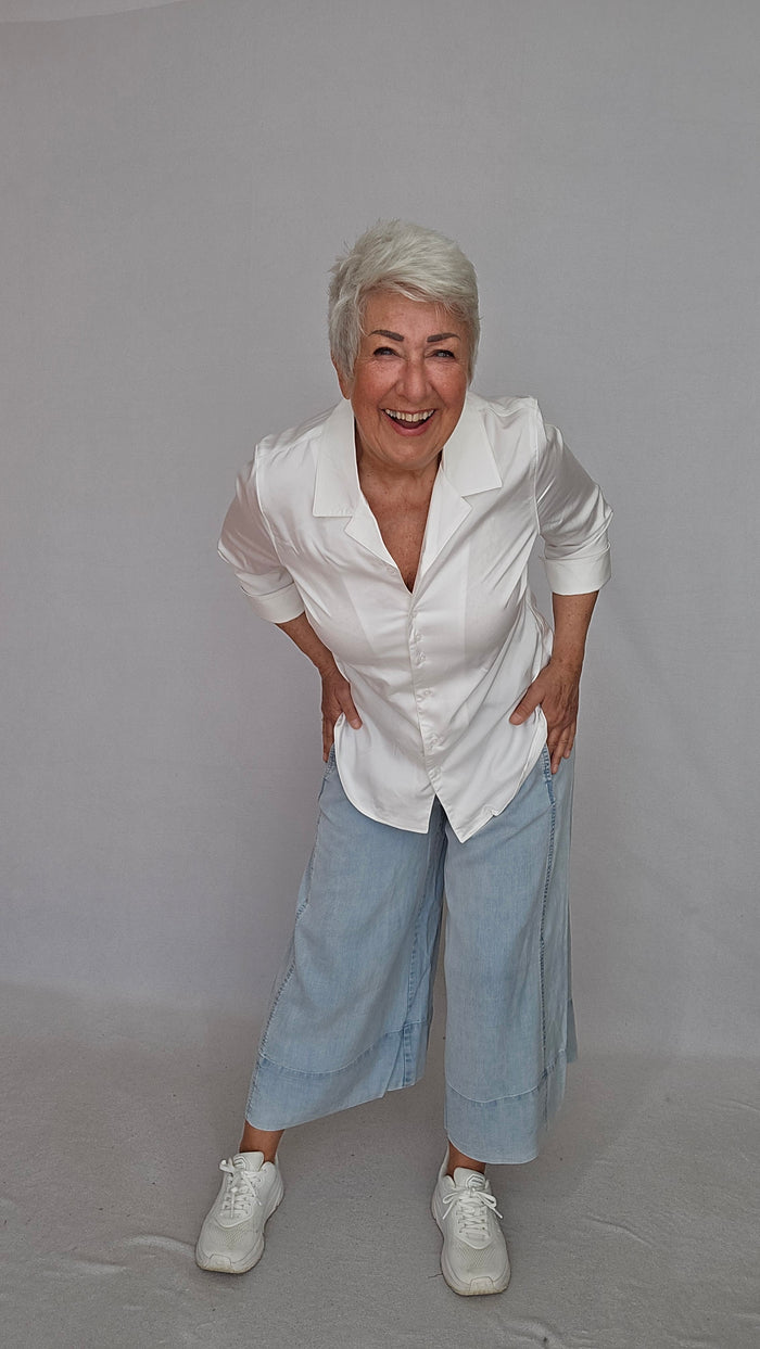 Lundgaard Bluse Lundgaard- Bluse med 3/4 arm kunstkolonialen