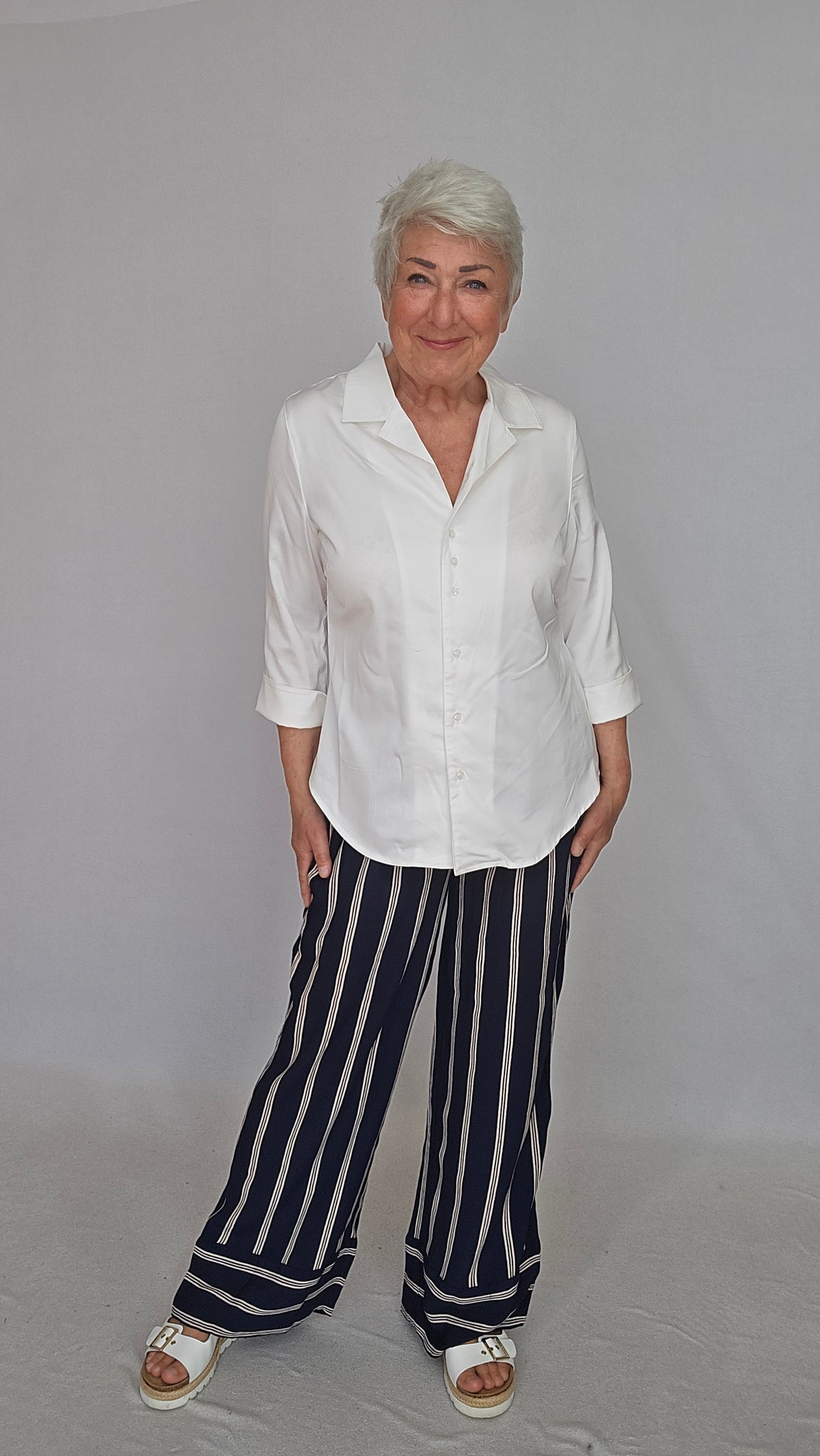 Lundgaard Bluse Lundgaard- Bluse med 3/4 arm kunstkolonialen