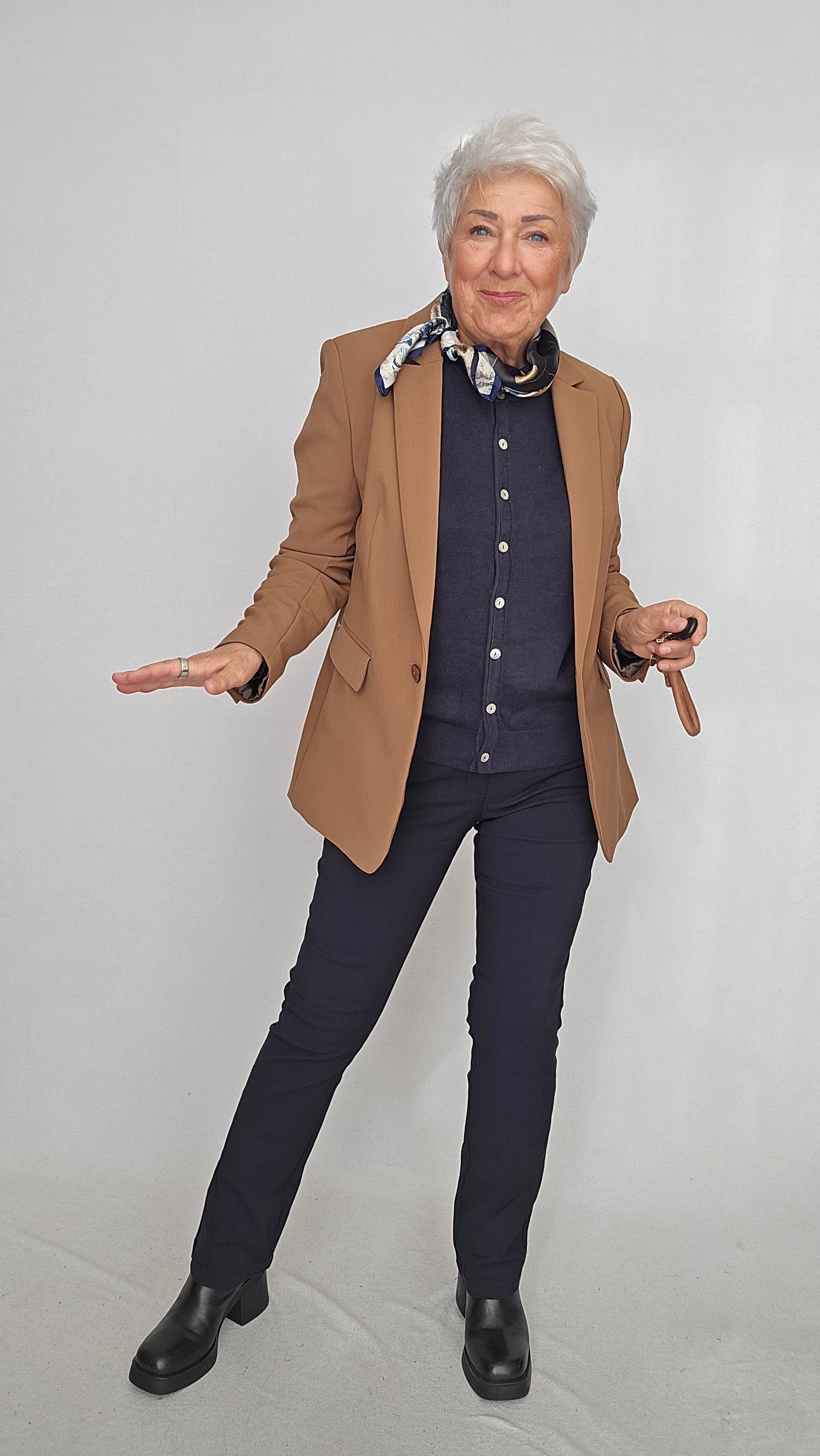 Lundgaard Cardigan Lundgaard- Bomullscardigan m/knapper kunstkolonialen