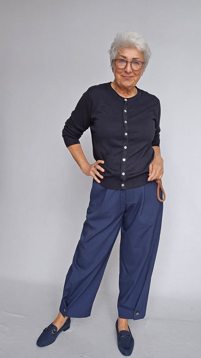 Lundgaard Cardigan Lundgaard- Cardigan i bomull m/knapper kunstkolonialen