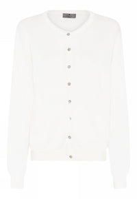 Lundgaard Cardigan S / Off white Lundgaard- Cardigan i bomull m/knapper kunstkolonialen