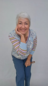 Lundgaard Genser Lundgaard- Flower jacquard genser kunstkolonialen