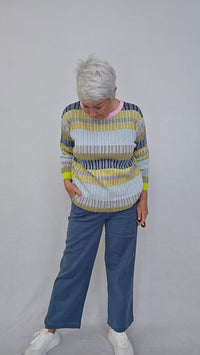 Lundgaard Genser Lundgaard- Jacquard genser flerfarget kunstkolonialen