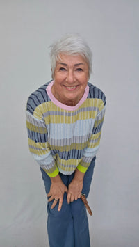 Lundgaard Genser Lundgaard- Jacquard genser flerfarget kunstkolonialen