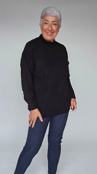 Lundgaard Genser Lundgaard- Merino strikkegenser m/høy hals kunstkolonialen
