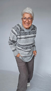 Lundgaard Genser Lundgaard- Strikkegenser m/mønster kunstkolonialen