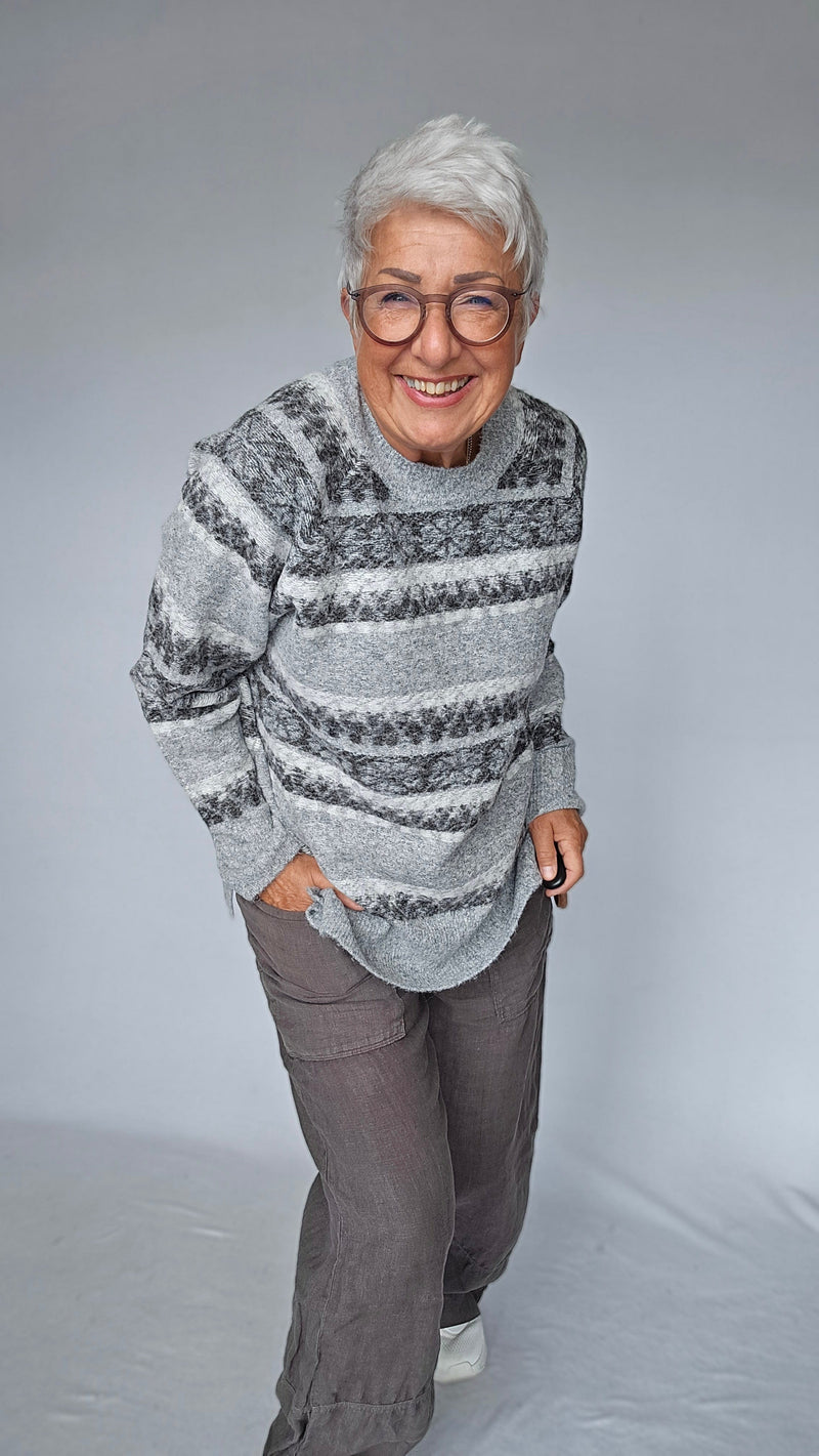 Lundgaard Genser Lundgaard- Strikkegenser m/mønster kunstkolonialen