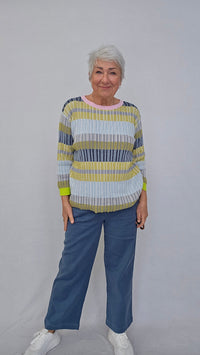 Lundgaard Genser S Lundgaard- Jacquard genser flerfarget kunstkolonialen