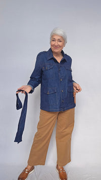 Lundgaard Jakke Lundgaard- Denim summer jacket kunstkolonialen