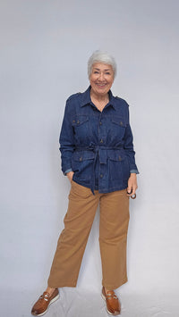 Lundgaard Jakke Lundgaard- Denim summer jacket kunstkolonialen