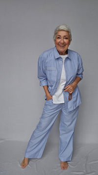 Lundgaard Pysjamas Lundgaard- Pysjamas i bomull kunstkolonialen