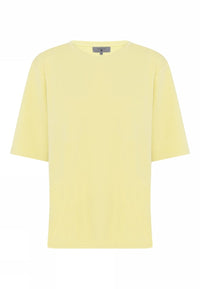 Lundgaard T-Shirt Citrus / S Lundgaard- T-skjorte i viskosemix kunstkolonialen
