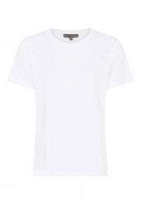 Lundgaard T-Shirt Hvit / S Lundgaard- Tynn bomulls t-skjorte kunstkolonialen