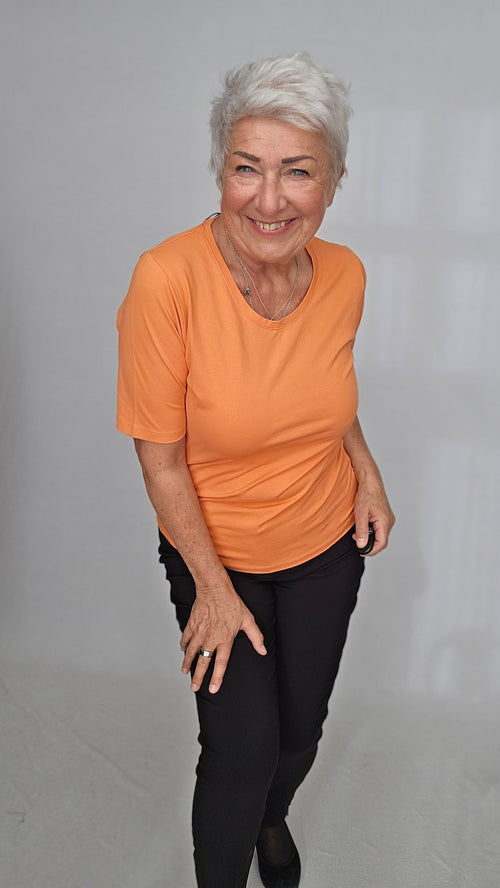 Lundgaard T-Shirt Lundgaard- T-shirt i bomull kunstkolonialen