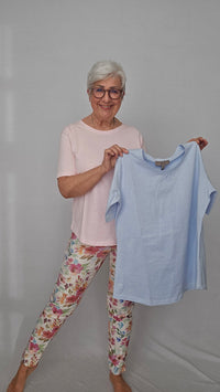 Lundgaard T-Shirt Lundgaard- Tynn bomulls t-skjorte kunstkolonialen