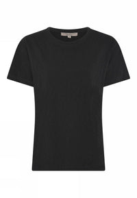 Lundgaard T-Shirt Sort / S Lundgaard- Tynn bomulls t-skjorte kunstkolonialen