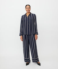 Masai Bluse MASAI- Irvela bluse m/striper kunstkolonialen