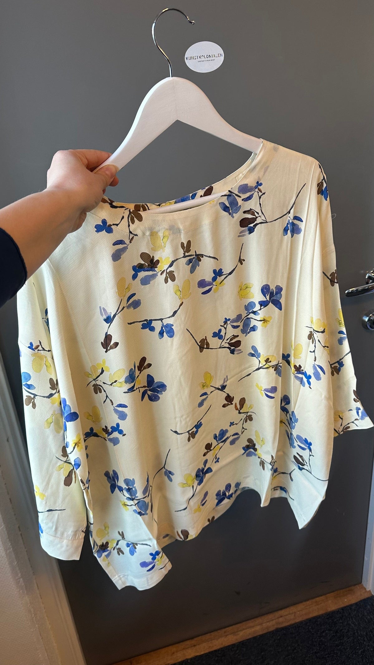 Masai Bluse S / Blomstrete MASAI- Becca bluse kunstkolonialen