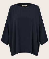 Masai Bluse S / Navy MASAI- Becca bluse kunstkolonialen