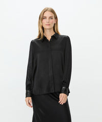 Masai Bluse XS / Black MASAI- Ivanna shirt kunstkolonialen