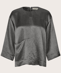 Masai Bluse XS / Quiet shade MASAI- Besina bluse kunstkolonialen