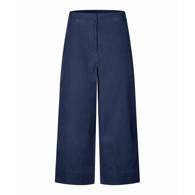 Masai Bukse Dress blue / S MASAI- Pylenna vid bukse i babycord kunstkolonialen