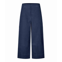 Masai Bukse Dress blue / S MASAI- Pylenna vid bukse i babycord kunstkolonialen