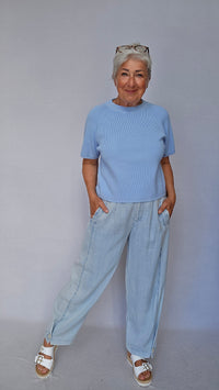Masai Bukse Light denim / S MASAI- Punna bukse i sommerens kvaliteter kunstkolonialen