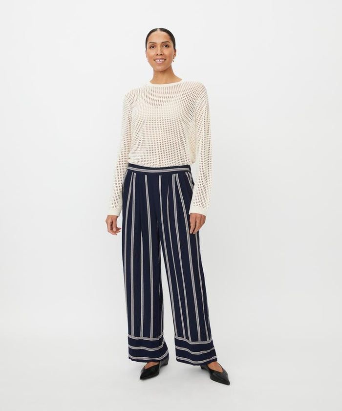 Masai Bukse MASAI- Pattys vid bukse m/striper kunstkolonialen