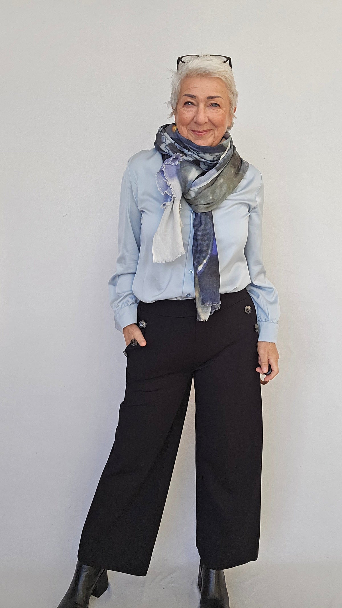 Masai Bukse MASAI- Prisca bukse m/knapper på lommene kunstkolonialen