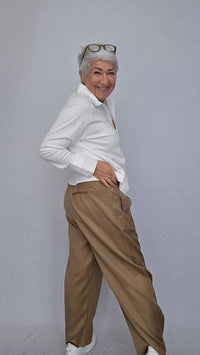 Masai Bukse Petrified Oak / S MASAI- Punna bukse kunstkolonialen