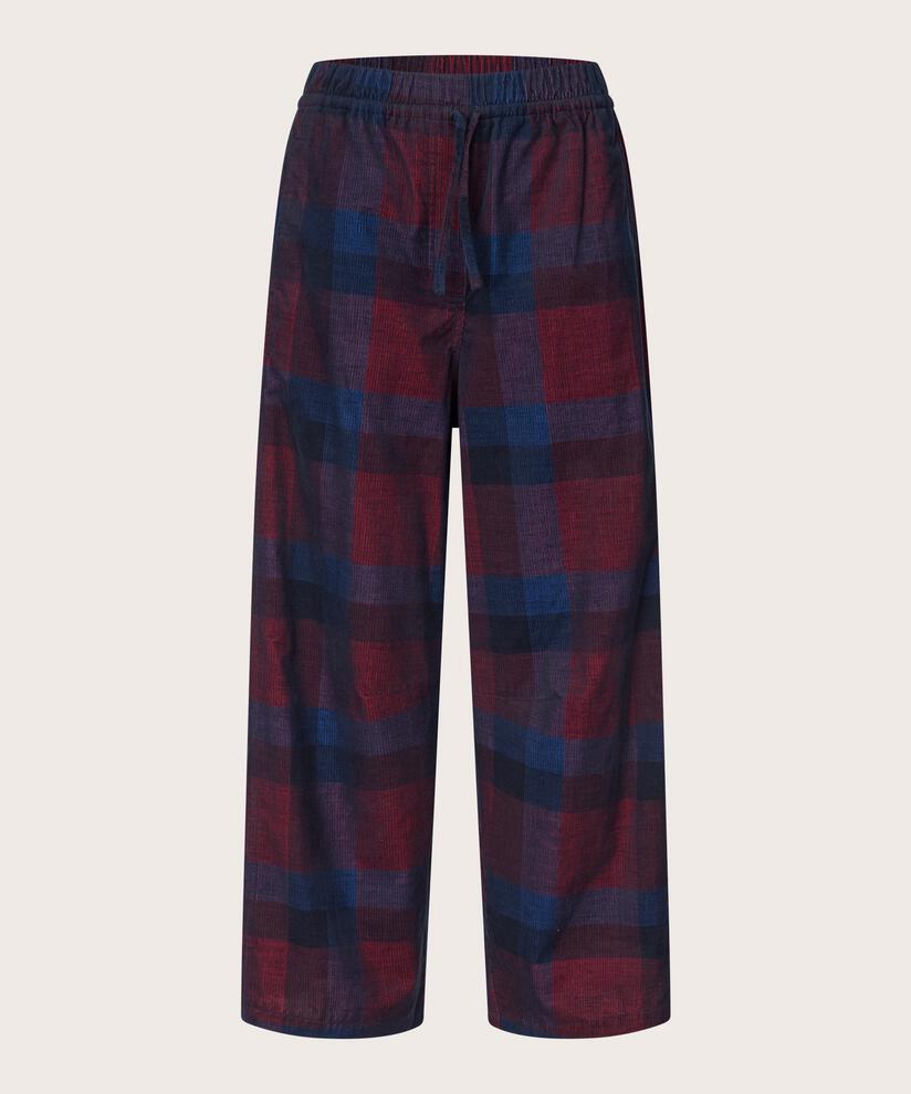 Masai Bukse XS MASAI- Pulika rutete bukse i babycord kunstkolonialen