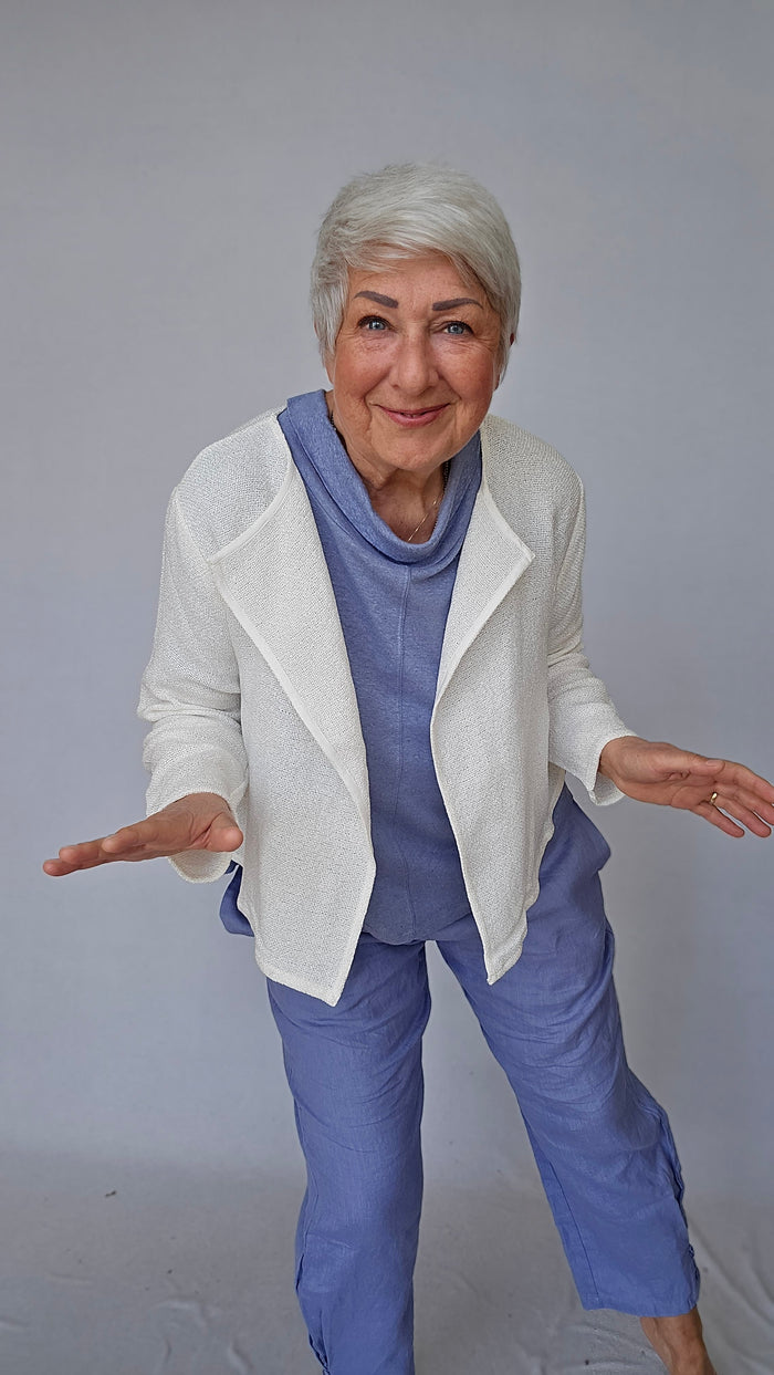 Masai Cardigan MASAI- Julitta Cardigan u/knapper kunstkolonialen