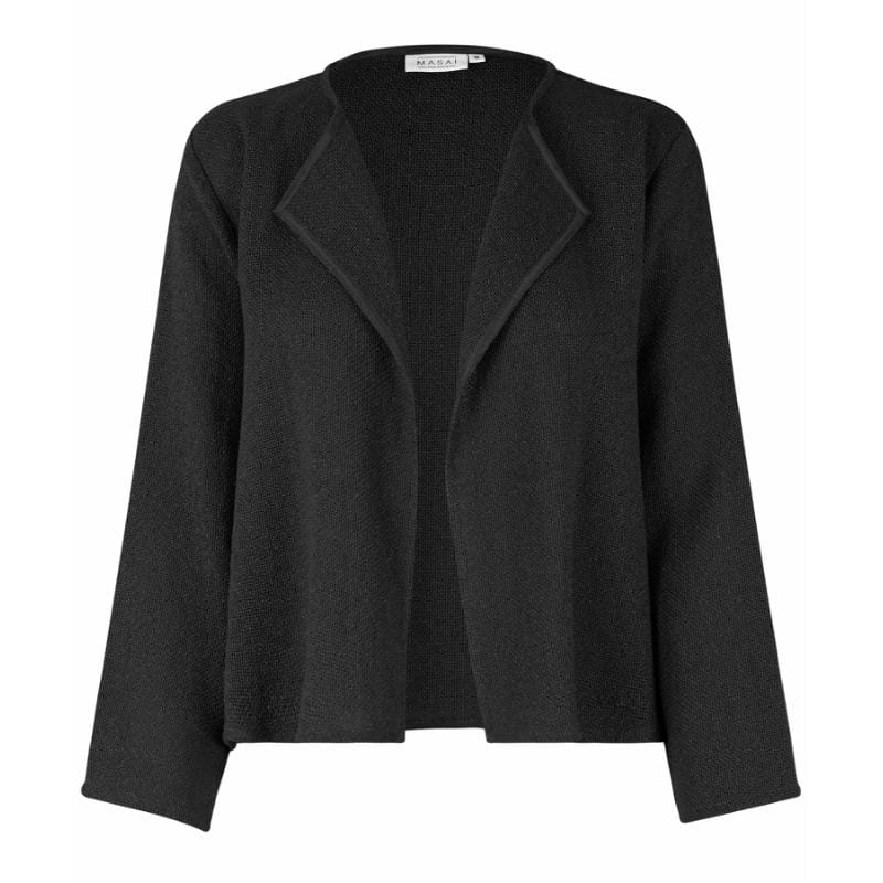 Masai Cardigan S / Black MASAI- Julitta Cardigan u/knapper kunstkolonialen