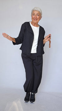 Masai Cardigan S / Black MASAI- Julitta Cardigan u/knapper kunstkolonialen