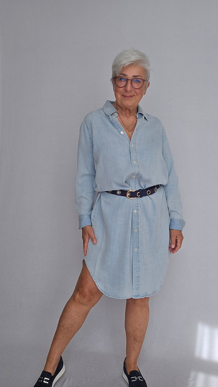 Masai Denim kjole MASAI- Nyeki denim kjole kunstkolonialen