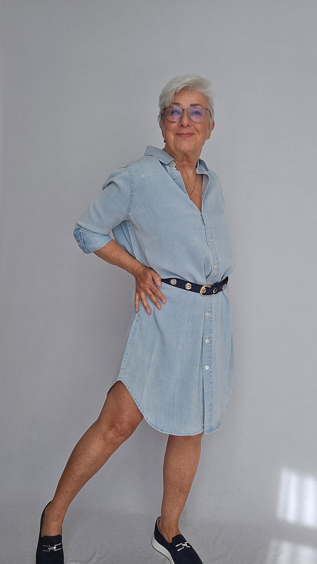 Masai Denim kjole MASAI- Nyeki denim kjole kunstkolonialen