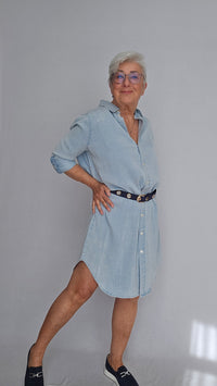 Masai Denim kjole MASAI- Nyeki denim kjole kunstkolonialen