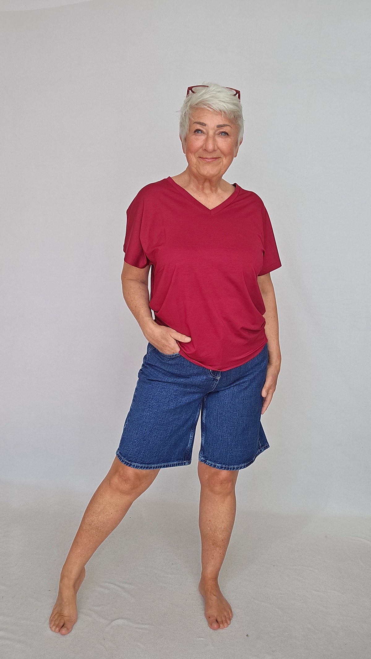 Masai Denim shorts S / Blue denim MASAI- Parithis denim shorts kunstkolonialen
