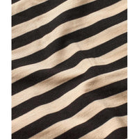 Masai Genser Masai- Barr Stripete sort/beige oversize genser kunstkolonialen
