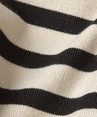 Masai Genser Masai- Beannie jersey bomullsgenser striper navy kunstkolonialen