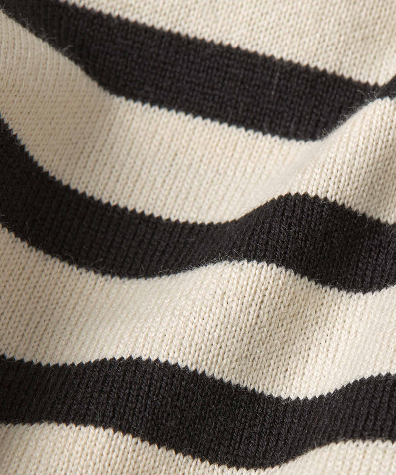 Masai Genser Masai- Beannie jersey bomullsgenser striper navy kunstkolonialen