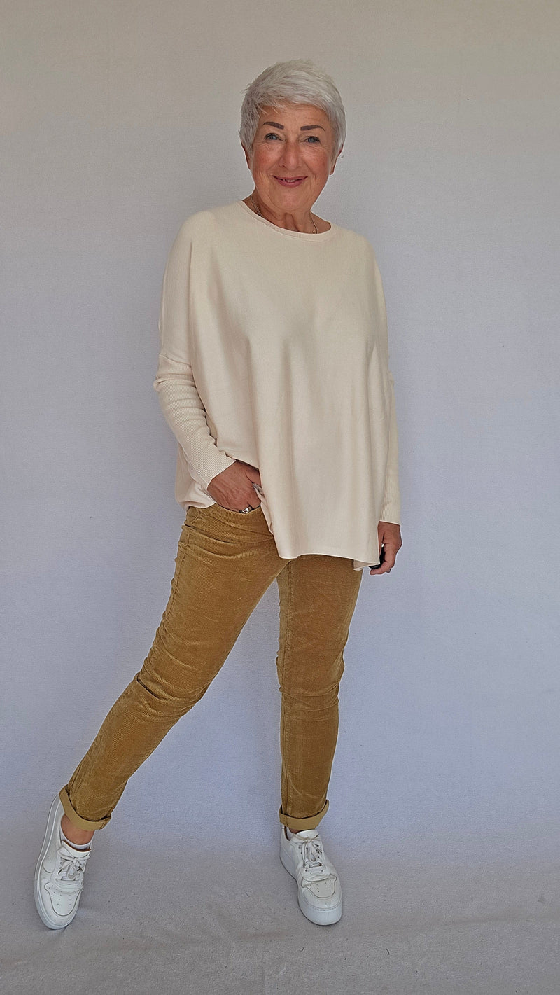 Masai Genser MASAI- Fanasi Oversize Loose Knit kunstkolonialen