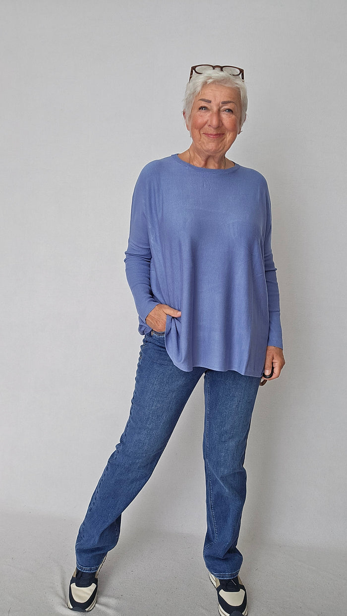 Masai Genser Quiet harbor / XS MASAI- Fanasi Oversize Loose Knit kunstkolonialen